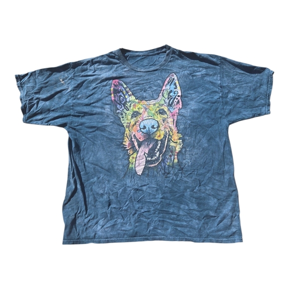 The Mountain Multicolor Dog Graphic T-Shirt Size 3XL - Picture 1 of 6